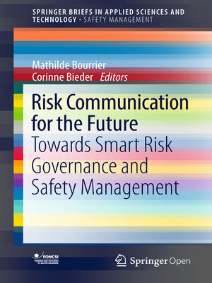 cover image of Risk Communication for the Future